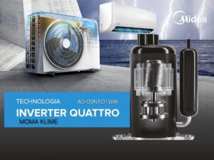 Midea Inverter EXtreme AG-09NXD1.WIK Poklon WI-FI Cena sa ugradnjom